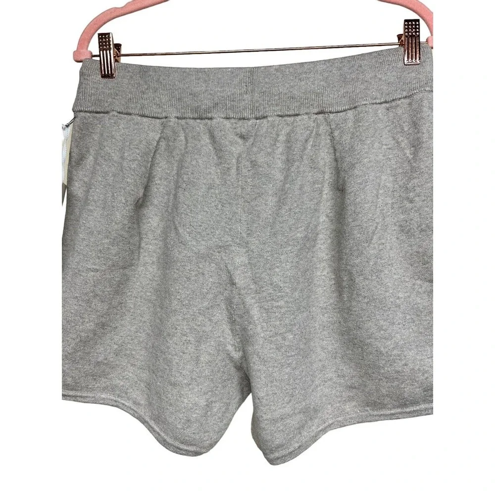Lululemon Cotton-Cashmere Knit High-Rise Short‎ 4” Heathered Raw Linen Size 10